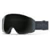 4D MAG smučarska očala, sivo-črna