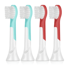 BMK Rezervni otroški nastavki pro Philips Sonicare For Kids hx6034, starost 4-6 let, 4 kosi