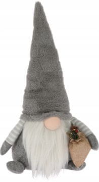 shumee Božični palček siv LED 52 cm