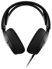 SteelSeries Arctis Nova 1 slušalke, žične, črne (61606) - odprta embalaža