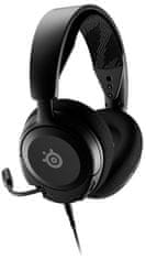 SteelSeries Arctis Nova 1 slušalke, žične, črne (61606) - odprta embalaža