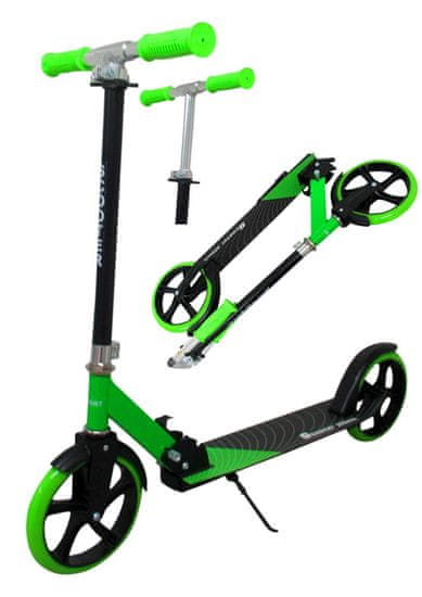 R-Sport Veliki zložljivi skuter H9 do 100 kg Zelena
