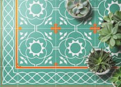 Decormat Vinilna preproga Vintage simetrija 140x210 cm 