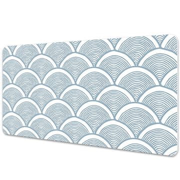 Decormat Podloga za pisalno mizo Fish scales pattern