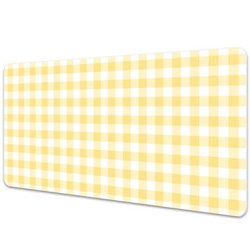 Decormat Podloga za pisalno mizo Yellow grille