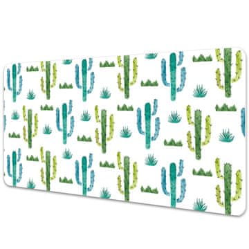 Decormat Podloga za pisalno mizo Pobarvani kaktusi