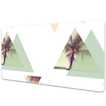 Decormat Podloga za pisalno mizo Palms in triangles