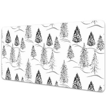 Decormat Podloga za pisalno mizo Winter Christmas tree