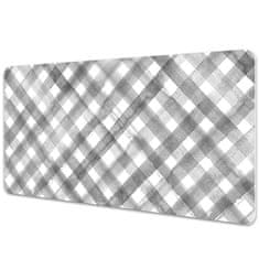 Decormat Podloga za pisalno mizo Gray grille 100x50 cm 