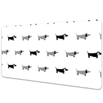 Decormat Podloga za pisalno mizo Dachshunds
