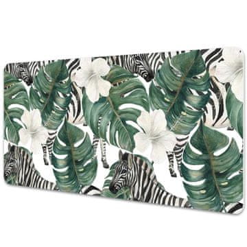 Decormat Podloga za mizo Zebras in the leaves