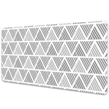 Decormat Podloga za pisalno mizo Pattern in triangles