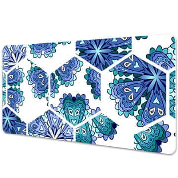 Decormat Namizna podloga Hexagonal flowers