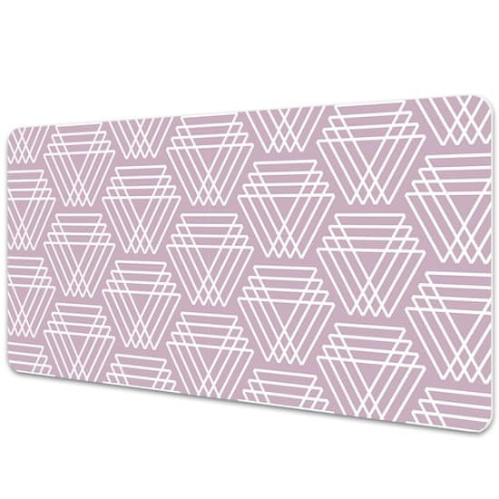 Decormat Namizna podloga Pink triangles