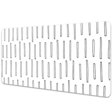 Decormat Podloga za pisalno mizo Drawn lines