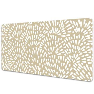 Decormat Podloga za pisalno mizo Beige tears boho