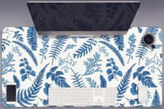 Decormat Namizna podloga Blue ferns 90x45 cm 