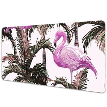 Decormat Podloga za pisalno mizo Flamingos in palm trees