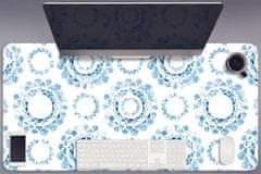 Decormat Namizna podloga Blue wheels 90x45 cm 