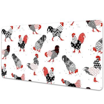 Decormat Podloga za pisalno mizo Rooster geometry