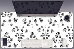 Decormat Namizna podloga Black and white pattern 100x50 cm 