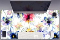 Decormat Namizna podloga Akvarelne rože 100x50 cm 