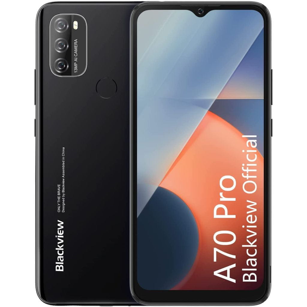 Blackview A70 Pro 4G mobilni telefon, 4GB/32GB, črn mimovrste=)