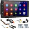 Dexxer 12V 2DIN LCD avtoradio 4x45W 2x USB Bluetooth ANDROID 8.1 + kamera