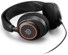 SteelSeries Arctis Nova 3 slušalke, žične, črne (61631)