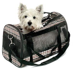 Flamingo Prenosna torba PICCAILLY za pse 40x26x26cm