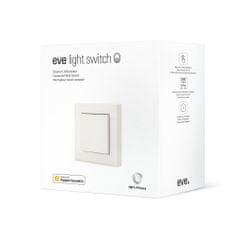 Eve Light Switch Connected stensko stikalo - Thread združljiv (10EBW1701)