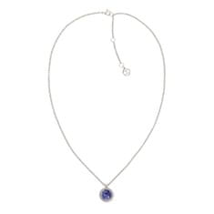 Tommy Hilfiger Elegantna jeklena ogrlica z obeskom Iconic Circle 2780655