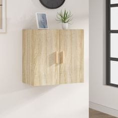 Vidaxl Stenska omarica sonoma hrast 60x30x60 cm konstruiran les