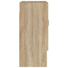 Vidaxl Stenska omarica sonoma hrast 60x31x70 cm konstruiran les