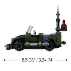 Sluban WWII M38-B0678B 4into1 Patrol Jeep