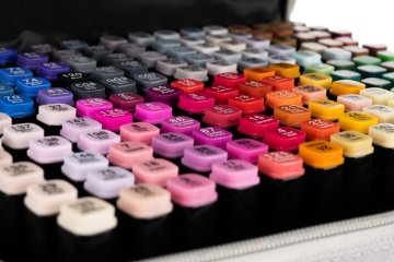 Alum online Obojestranski markerji 168 kos