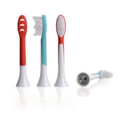 BMK Rezervni otroški nastavki pro Philips Sonicare For Kids hx6044, starost 7 let in več...4 kosi