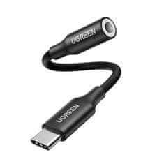 Ugreen UGREEN AV161 USB-C avdio adapter na 3,5 mm mini jack (črn)