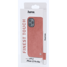 Hama Finest Touch, ovitek za Apple iPhone 12 Pro Max, koralni