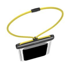 BASEUS Let's Go univerzalni vodoodporni etui za pametne telefone (črno in rumeno)