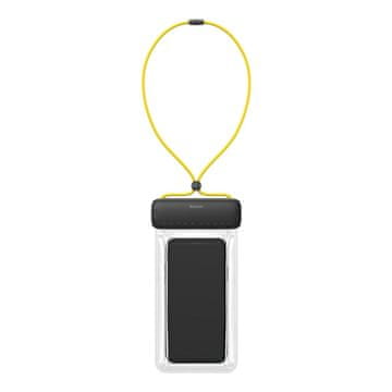 BASEUS Let's Go univerzalni vodoodporni etui za pametne telefone (črno in rumeno)