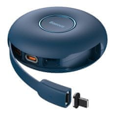 BASEUS Kabel USB magnetni Zinc 3w1 USB-C / Lightning / Micro 20W, 1m 