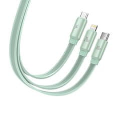 BASEUS Kabel USB Fabric 3w1 USB-C / Lightning / Micro 3,5A 1,7m 