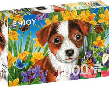 ENJOY Puzzle Kuža na vrtu 1000 kosov