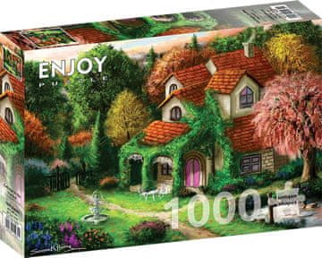 ENJOY Puzzle Koča v gozdu 1000 kosov