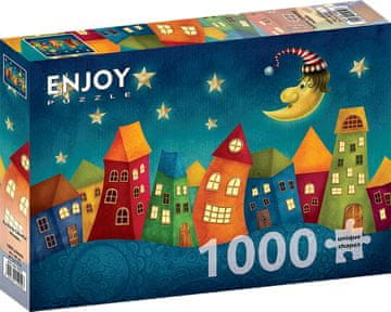 ENJOY Puzzle Pisane hiše 1000 kosov