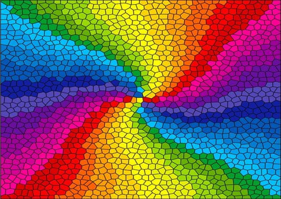 ENJOY Puzzle Vitražna mavrična eksplozija 1000 kosov
