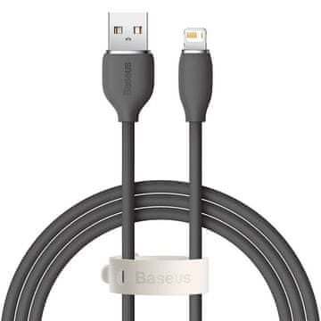 BASEUS Kabel USB Lightning Jelly, 2,4A 2m