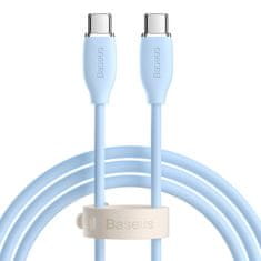 BASEUS Kabel USB-C USB-C Jelly, 100W, 1,2m