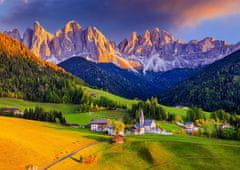 ENJOY Puzzle Cerkev v Dolomitih, Italija 1000 kosov